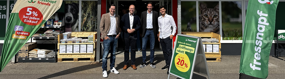 Fressnapf eröffnet Filiale in Leinfelden-Echterdingen